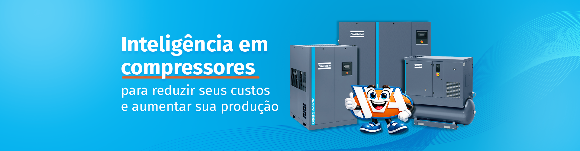 Inteligência em compressores para reduzir seus custos e aumentar sua produção
